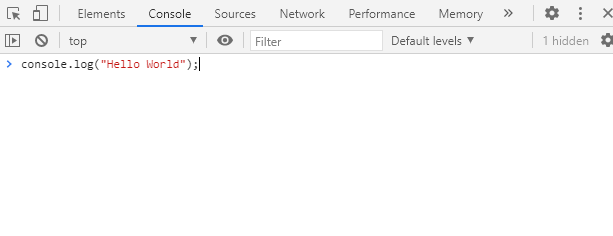 Hello World in Chrome